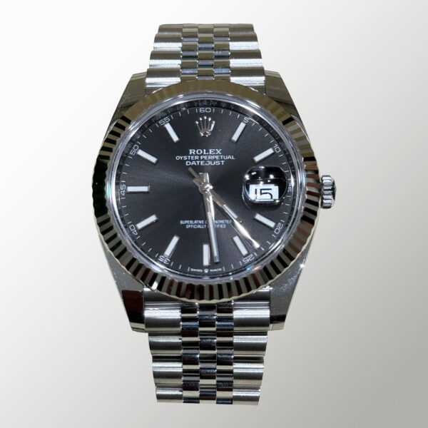Datejust 41 Black Steel 01/2026