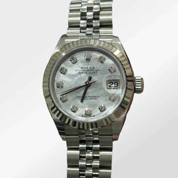 Rolex Datejust 28mm 279174 MOP Steel Jubilee 2025