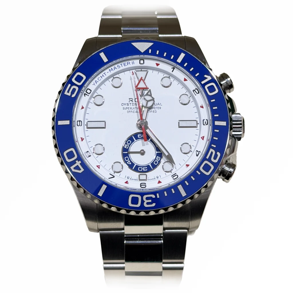 Rolex Yacht-Master II 126680 Oystersteel White Dial Blue Cerachrom Bezel 2026